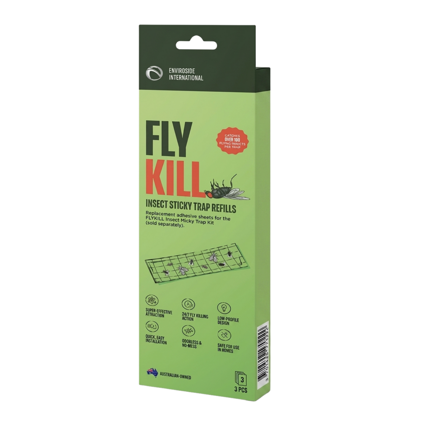 FLYKILL Indoor Sticky Traps – Refills
