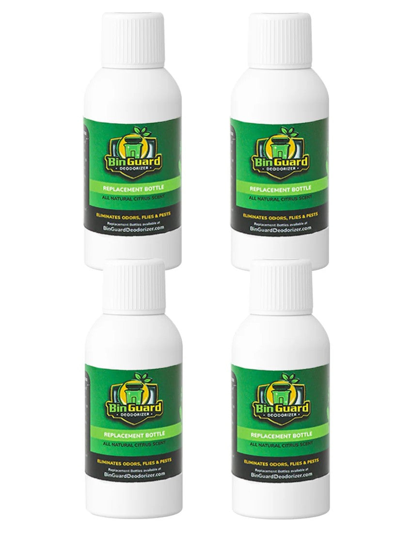 BINGUARD Outdoor Bin Deodorizer REFILLS (4 pack)
