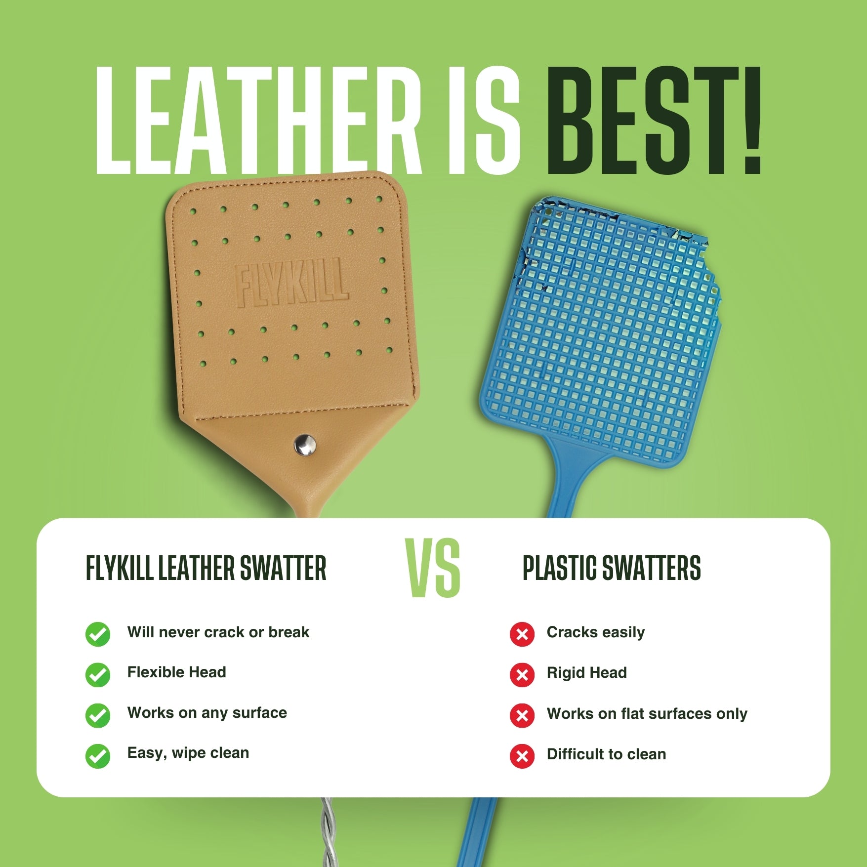 Flykill FLYKILL Premium Fly Swatter – Enviroside International - BINKILL