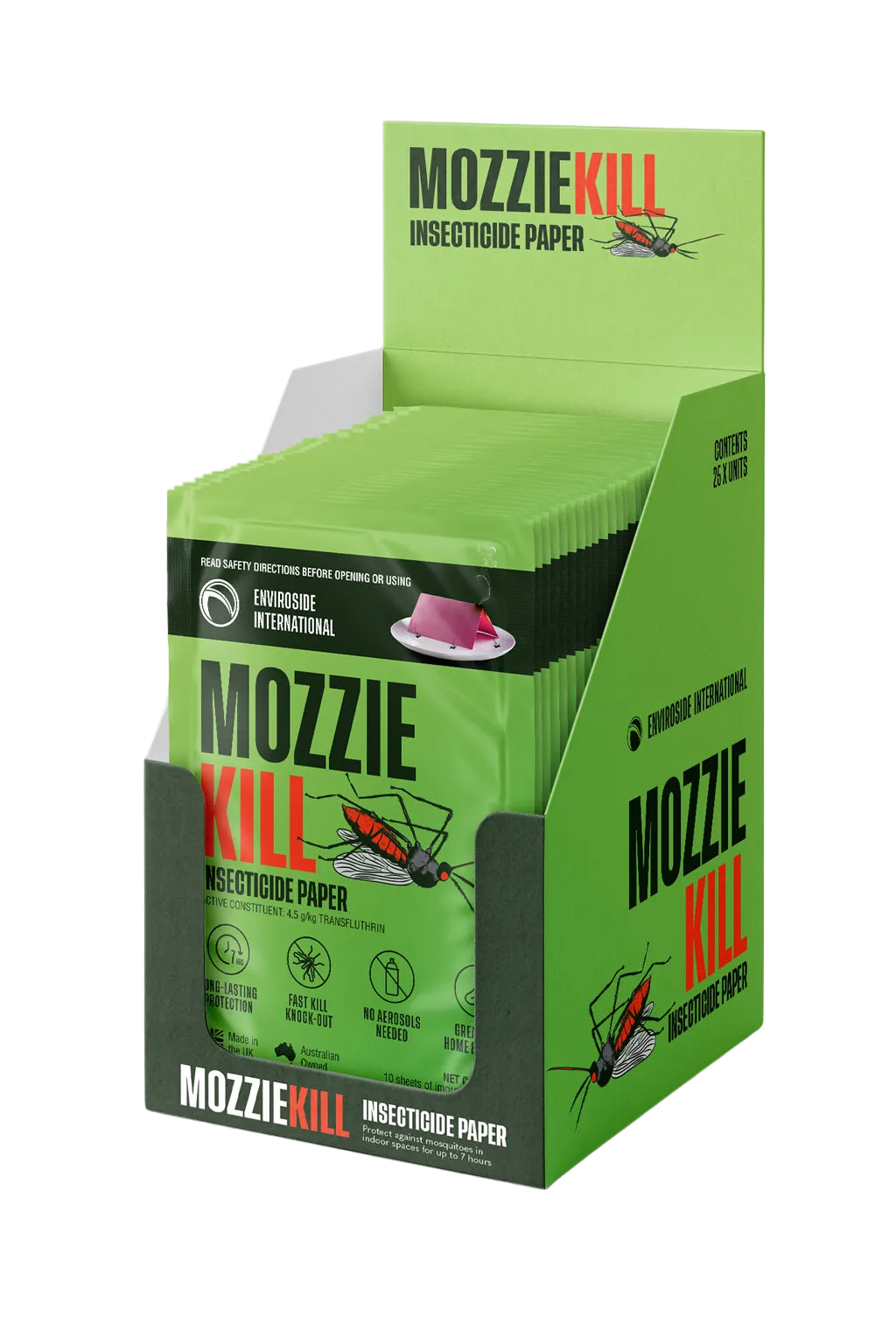MOZZIE KILL Insecticide Paper