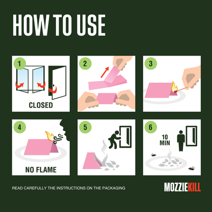 MOZZIE KILL Insecticide Paper