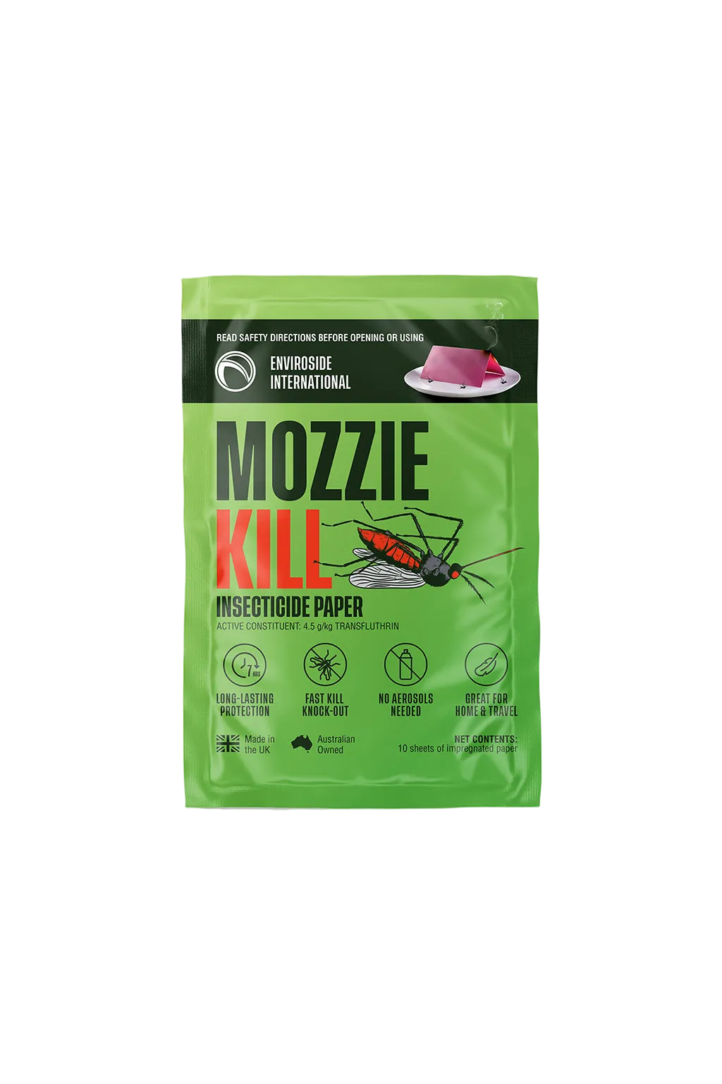 MOZZIE KILL Insecticide Paper